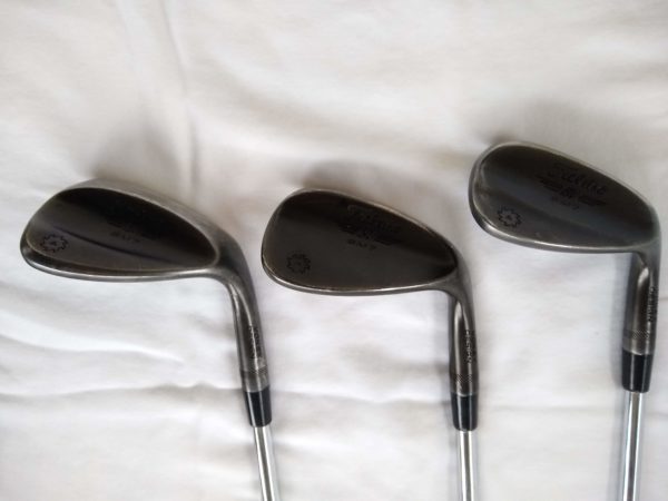 Used Titleist Vokey SM7 Jet Black Wedge Set - Image 3