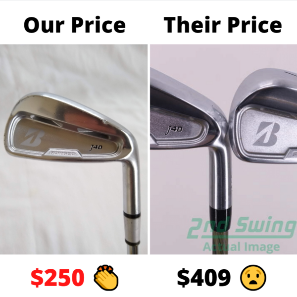 Used Bridgestone J40 DPC Iron Set - Image 4