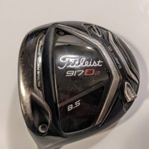 Men Left Titleist 917D2 Driver 8.5