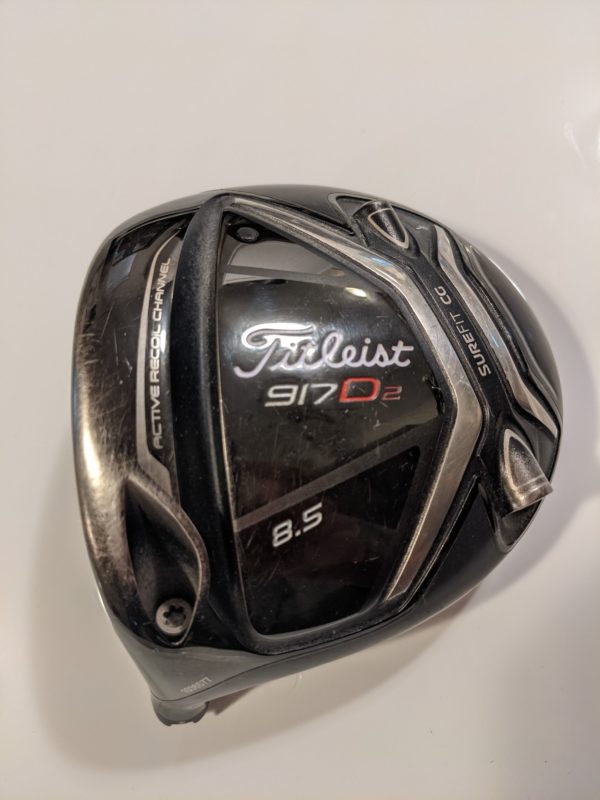 Men Left Titleist 917D2 Driver 8.5